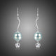 Crown Pearl Drop Earrings