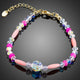 Crystal Beads Lobster Clasp Bracelet