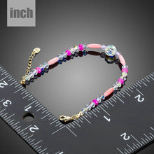 Load image into Gallery viewer, Crystal Beads Lobster Bracelet - KHAISTA Fashion Jewellery
