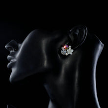 Load image into Gallery viewer, Crystal Bouquet Stud Earrings - KHAISTA Fashion Jewellery
