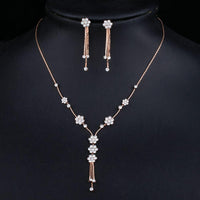 Side angle view of Khaista crystal design set