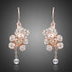 Crystal Teddy Bear Earrings