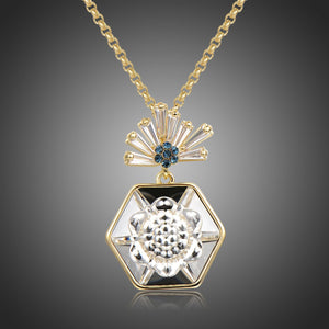 Crytal Pendant Necklace for Women KPN0283 - KHAISTA Fashion Jewellery
