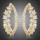 Cubic Zircon Fashion Drop Earrings