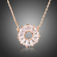 Cubic Zirconia Chain Necklace