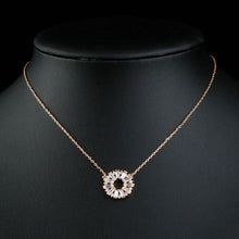 Load image into Gallery viewer, Cubic Zirconia Chain Necklace KPN0229 - KHAISTA Fashion Jewellery
