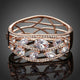Cubic Zirconia Cuff Bangle