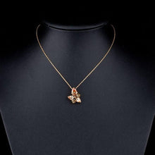 Load image into Gallery viewer, Cubic Zirconia Water Drop Necklace KPN0047 - KHAISTA Fashion Jewellery
