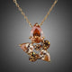 Cubic Zirconia Water Drop Necklace