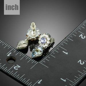 Dangling Crystal Drop Earrings - KHAISTA Fashion Jewellery