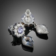 Load image into Gallery viewer, Dangling Crystal Drop Earrings - KHAISTA Fashion Jewellery
