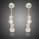 Dangling Crystal Drop Earrings