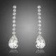 Dangling Crystal Water Drop Earrings