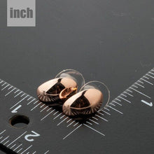 Load image into Gallery viewer, Egg Shaped Stud Earrings - KHAISTA Fashion Jewellery
