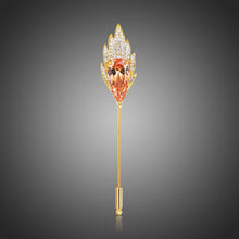 Load image into Gallery viewer, Elegant Champagne Brooch - KHAISTA Fashion Jewellery
