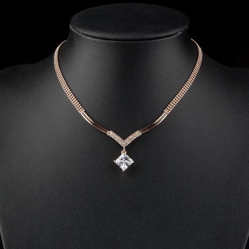 khaista elegant party wear jewelry necklace kf0088 image 2