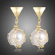 Elegant Pearl Drop Earrings