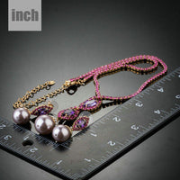 Pearl drop earring detail by Khaista