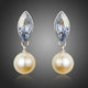 Fancy Pearl Drop Earrings