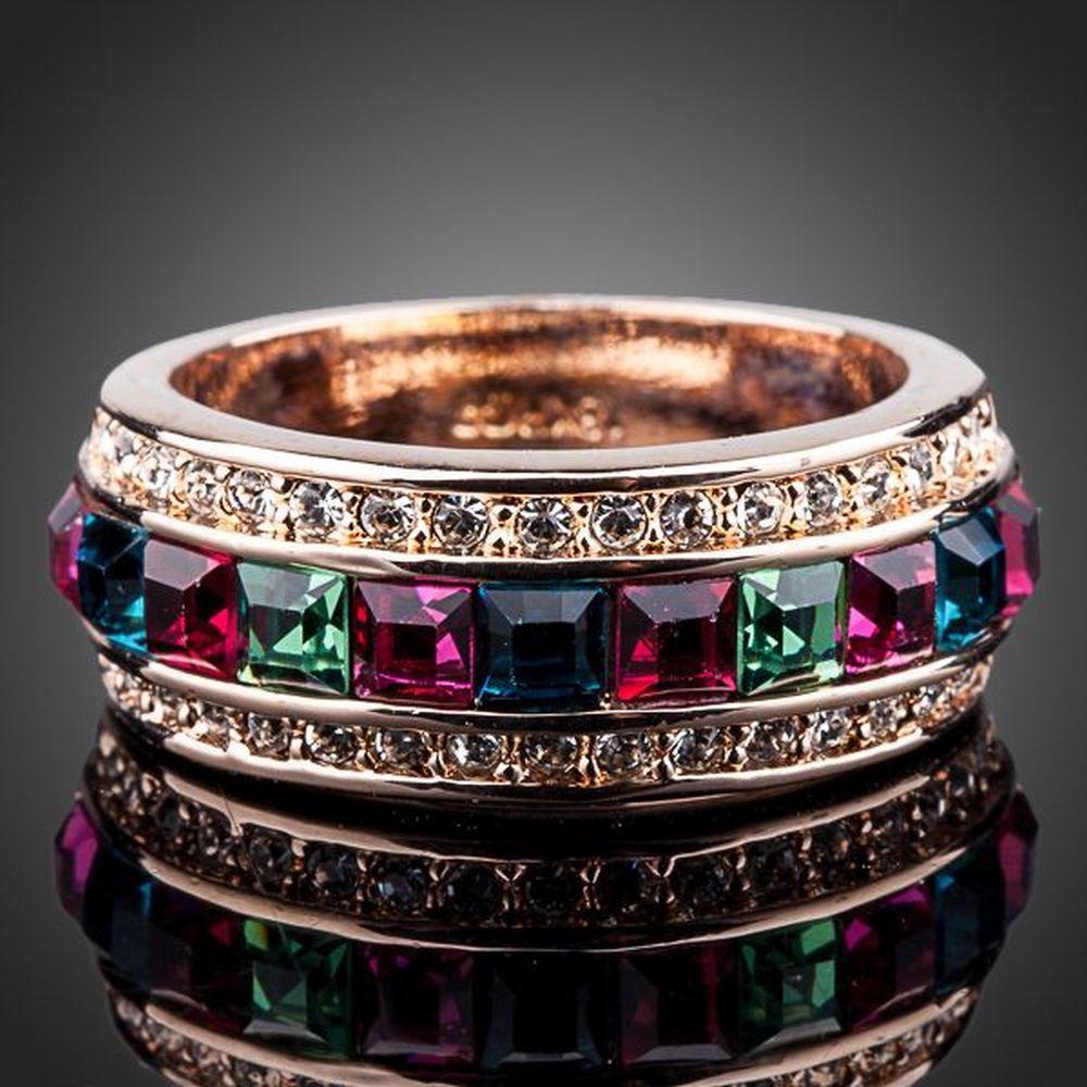Fashionable Round Party Ring - KHAISTA Fashion Jewellery