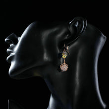 Load image into Gallery viewer, Flower Drop Hook Earrings - KHAISTA Fashion Jewellery
