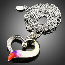 Load image into Gallery viewer, Forever Love Heart Pendant Necklace - KHAISTA Fashion Jewellery
