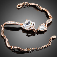 Load image into Gallery viewer, Fox Lady Crystal Bracelet - KHAISTA Fashion Jewellery

