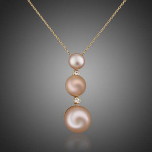 Freshwater Pearls Pendant Necklace - KHAISTA Fashion Jewellery