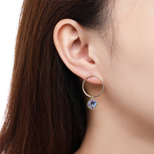 Load image into Gallery viewer, Geometric Dangle Earrings -KPE0381 - KHAISTA Fashion Jewellery
