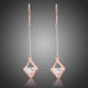 Geometric Hollow Dangle Earrings