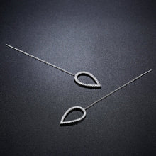 Load image into Gallery viewer, Geometric Long Drop Earrings -KPE0323 - KHAISTA Fashion Jewellery

