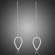 Geometric Long Drop Earrings