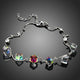 Geometric Colour Change Twisted Chain Bracelet