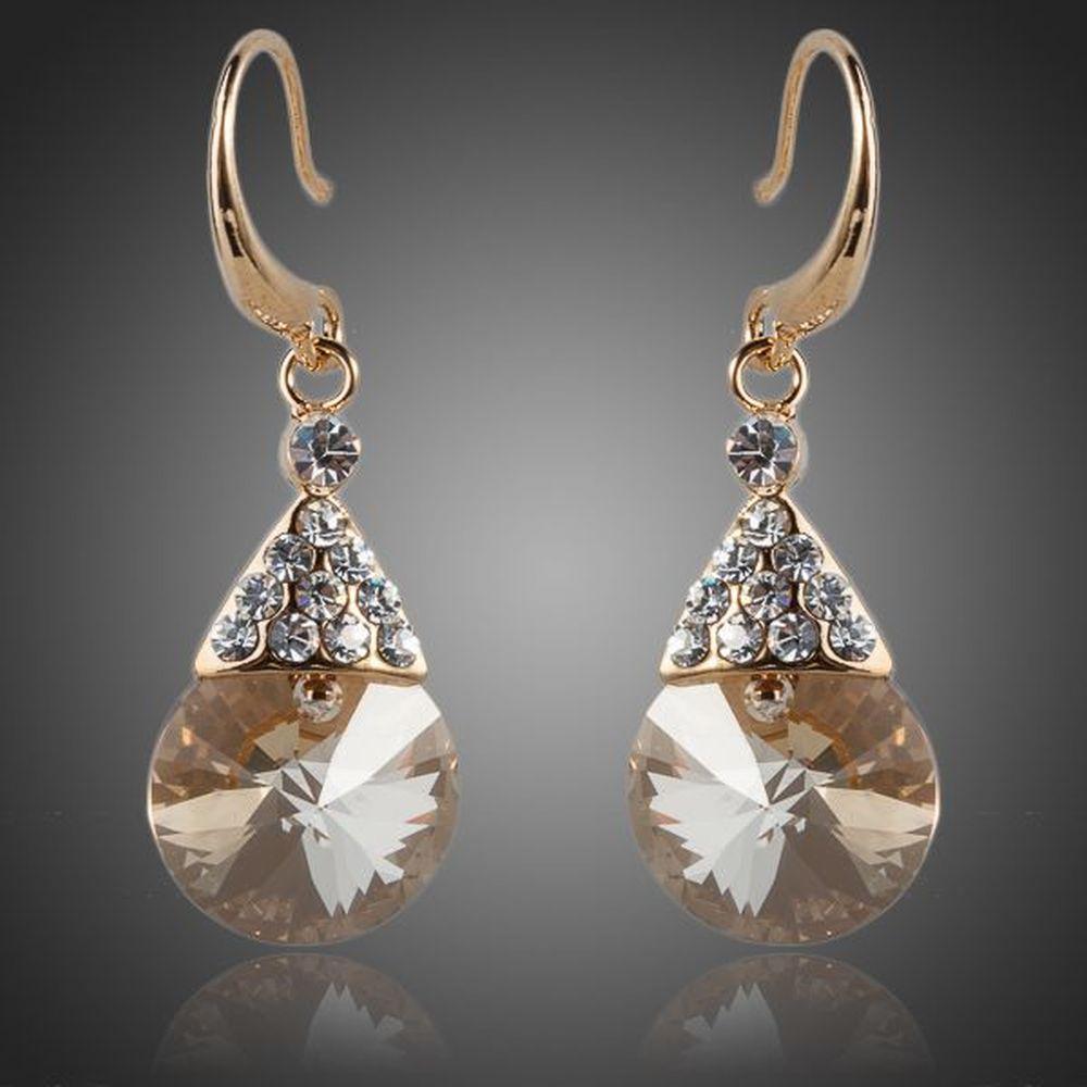 Raindrops Earrings Gold Plated Silver main image 1