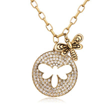 Load image into Gallery viewer, Golden Bee Necklace -KFJN0292 - KHAISTA5

