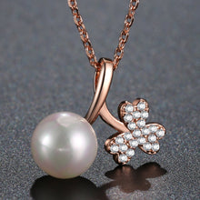 Load image into Gallery viewer, Golden Pearl Pendant Necklace KPN0256 - KHAISTA Fashion Jewellery
