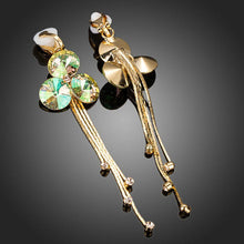 Load image into Gallery viewer, Gradual Change Crystal Drop Earrings -KPE0147 - KHAISTA Fashion Jewellery
