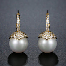 Load image into Gallery viewer, Imitation Pearl Stud Earrings -KPE0390 - KHAISTA Fashion Jewellery
