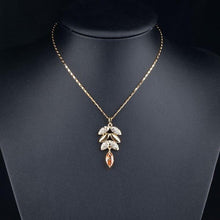 Load image into Gallery viewer, Khwabeeda Crystal Design Pendant Necklace - KHAISTA Fashion Jewellery
