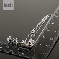 Leopard print crystal detail by Khaista