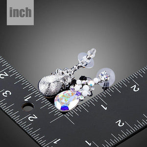 Limited Edition Big Crystal Drop Earrings - KHAISTA Fashion Jewellery