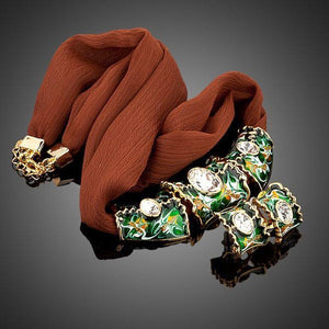 Limited Edition Clip Earrings Pendant Necklace Set - KHAISTA Fashion Jewellery