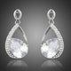 Cubic Zirconia Drop Earrings