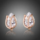 Lotus Crystal Stud Earrings