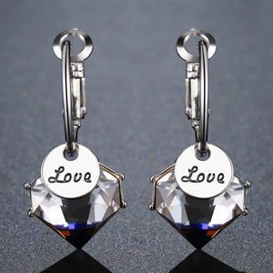 Love Drop Earrings - KHAISTA Fashion Jewellery