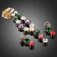 Side angle of Khaista marquise CZ set
