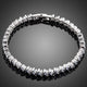 Micro Round CZ Bezel Setting Bracelet