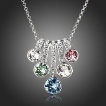 Load image into Gallery viewer, Multicolor Drop Necklace KPN0143 - KHAISTA Fashion Jewellery
