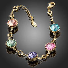 Load image into Gallery viewer, Multicolor Muffin Chain Bracelet - KHAISTA Fashion Jewellery
