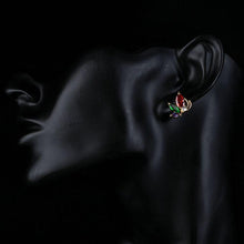Load image into Gallery viewer, Multicolored Butterfly Stud Earrings - KHAISTA Fashion Jewellery
